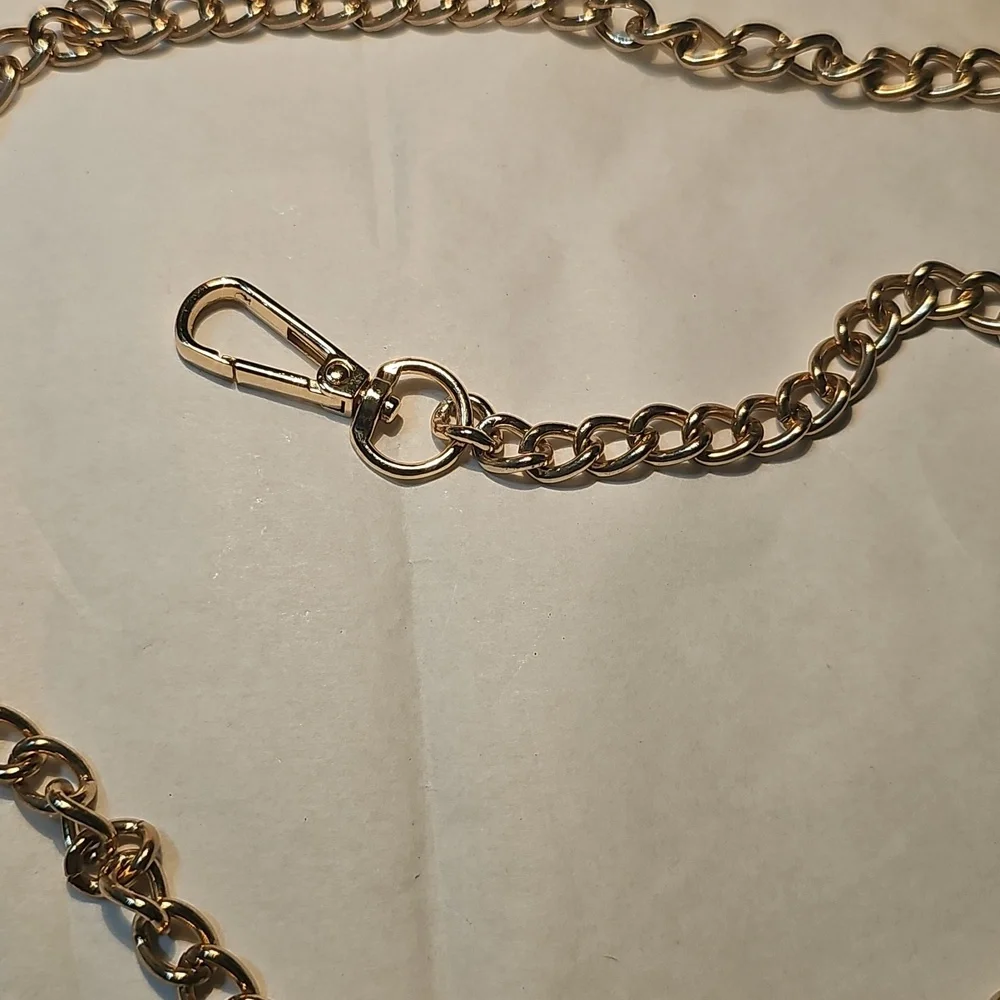 Gold Chain Link Belt for Women